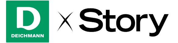 Deichmann X Story collab logo