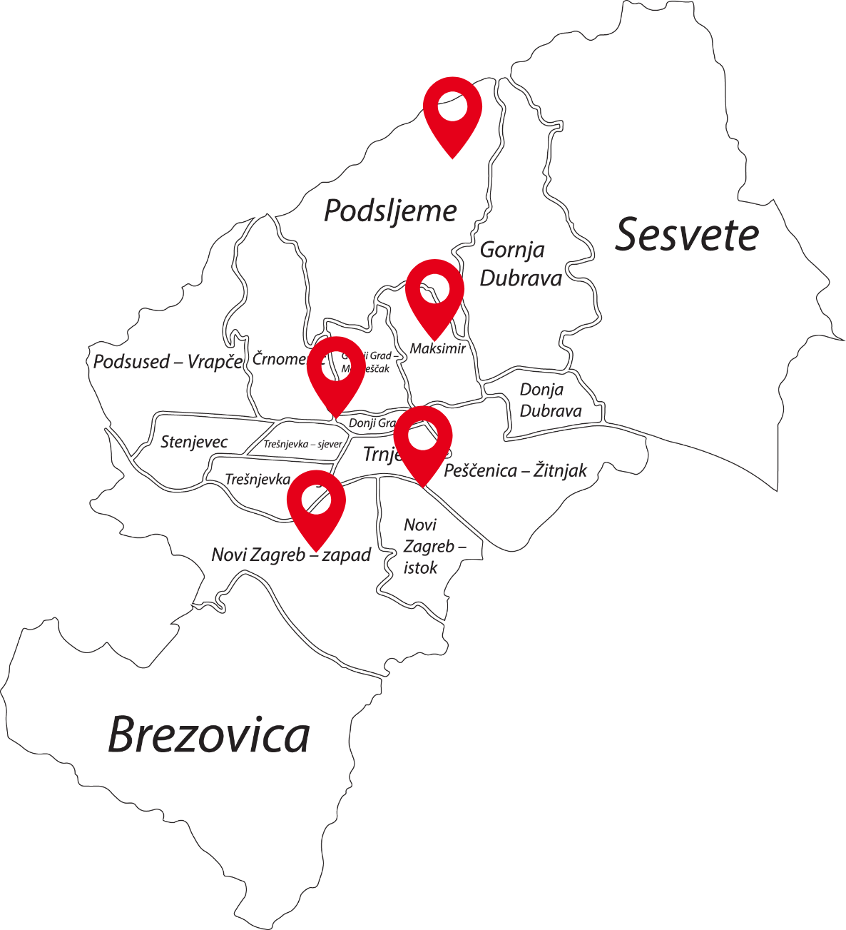 Mapa lokacija